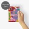 Retro Abstract Christmas Cards - 24-Pack Holiday Greeting Cards with 4 Colorful, Retro-Inspired Designs, Perfect for Sharing Merry Christmas & Holiday Wishes, Blank Inside for Personalized Messages - Unique and Vibrant Stationery Set